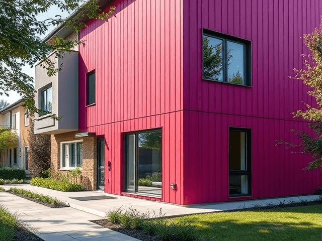 Realizace nové zateplené fasády na rodinném domě